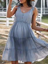 Load image into Gallery viewer, Maternity Wear Fashion Casual Loose Sling Mini Dress