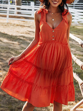 Load image into Gallery viewer, Maternity Wear Fashion Casual Loose Sling Mini Dress
