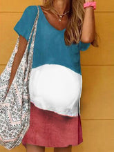 Load image into Gallery viewer, Maternity Summer Hedging Gradient Print Dress