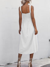 Load image into Gallery viewer, Simple Square Neck Suspender Sexy Maternity Dress