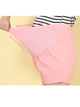 Load image into Gallery viewer, Pregnant Women's Adjustable Size Belly Support Shorts