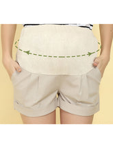 Load image into Gallery viewer, Pregnant Women's Adjustable Size Belly Support Shorts