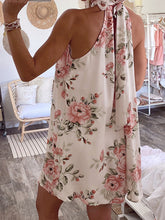 Load image into Gallery viewer, Maternity Sleeveless Printed Fashion Dress