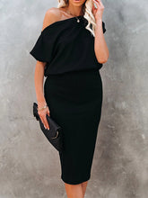 Load image into Gallery viewer, Pure Color Dress With Waist Waist For Pregnant Women