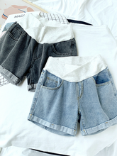 Load image into Gallery viewer, Fashion Thin Bottoming Maternity Shorts