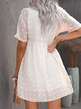 Load image into Gallery viewer, Maternity Fashion Casual Polka Dot Mini Dress