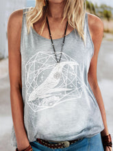 Load image into Gallery viewer, Maternity round neck animal print loose vest T-shirts