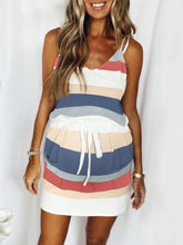 Load image into Gallery viewer, Color Striped Casual Dress For Pregnant Women