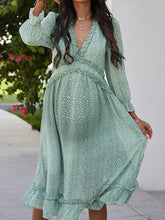 Load image into Gallery viewer, Maternity Dress Fashion Leisure Holiday Storm Dot Dress