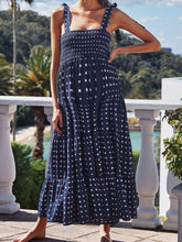 Load image into Gallery viewer, Maternity Sling Holiday Print Dress