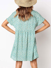 Load image into Gallery viewer, Printed Sweet Floral Loose Maternity Dress