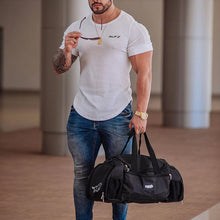 Load image into Gallery viewer, Men's Leisure Sports Fitness Short Sleeve