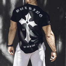 Load image into Gallery viewer, Men's Fashion Sports Fitness T-shirt
