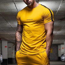 Load image into Gallery viewer, Men's Round Neck Running Fitness Short Sleeve