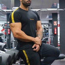 Load image into Gallery viewer, Men's Round Neck Running Fitness Short Sleeve