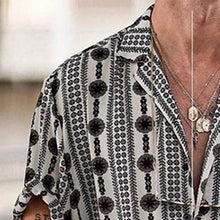 Load image into Gallery viewer, Men's Lapel Short Sleeve Casual Shirts