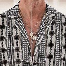 Load image into Gallery viewer, Men's Lapel Short Sleeve Casual Shirts