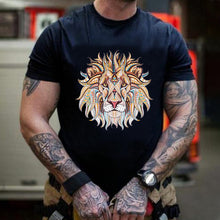 Load image into Gallery viewer, Fashion Printed Men's Round Neck T-shirt