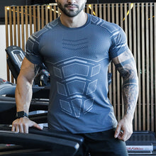 Load image into Gallery viewer, Men's Fashion Sports Fitness T-shirt