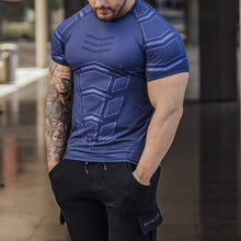 Load image into Gallery viewer, Men's Fashion Sports Fitness T-shirt