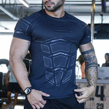 Load image into Gallery viewer, Men's Fashion Sports Fitness T-shirt