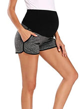 Load image into Gallery viewer, Maternity Seamless Slim Sports Shorts