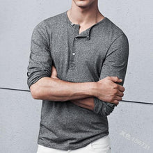 Load image into Gallery viewer, Round Neck Fashion Casual Men's T-shirt