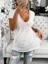 Load image into Gallery viewer, Cotton Elastic And Comfortable Round Neck Maternty Top
