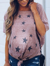 Load image into Gallery viewer, One Shoulder Loose Knotted Sleeves Maternty’s Top