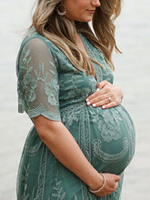 Load image into Gallery viewer, Sexy Long Photography Gown Lace Dress For Pregnant Women