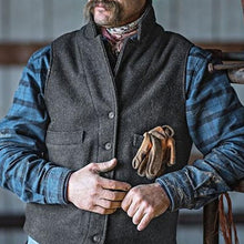 Load image into Gallery viewer, Retro Casual Plaid Plus Size Men's Shirt