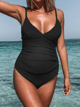 Load image into Gallery viewer, Maternity Sling Simple One-piece Swimsuit
