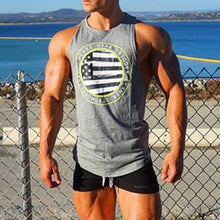 Load image into Gallery viewer, Bodybuilding Cotton Loose Men&#39;s Tops
