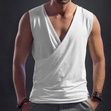 Load image into Gallery viewer, Fashionable Simple Large V-neck Sleeveless T-shirt Vest
