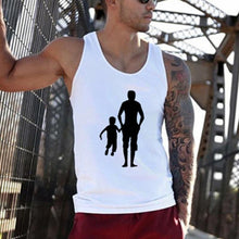 Load image into Gallery viewer, Father&#39;s Day Printed Cotton Men&#39;s Tops
