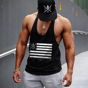 Training Loose Fit Bodybuilding Men's Tops