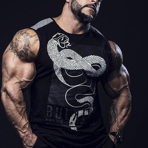 Men's Fashion Personality Printed Sports Vest