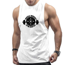 Load image into Gallery viewer, Comfortable Trend Fitness English Printed Vest

