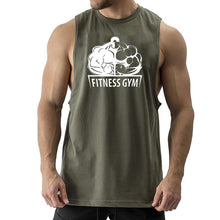 Load image into Gallery viewer, Comfortable Trend Fitness English Printed Vest
