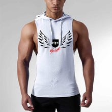 Load image into Gallery viewer, Hooded Sleeveless Plus Size Vest Men&#39;s Tops
