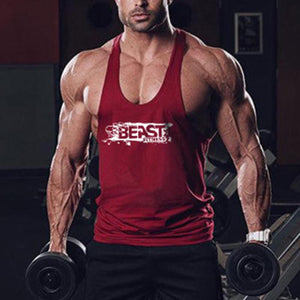 Sports Training Loose Cotton Men's Tops