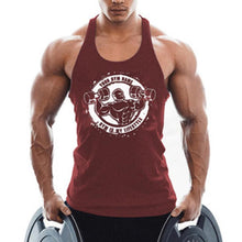 Load image into Gallery viewer, Casual Cotton Letter Muscle Sleeveless Men&#39;s Tops
