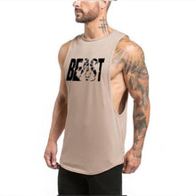 Load image into Gallery viewer, Cotton Vest Round Neck Men&#39;s Tops
