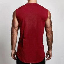 Load image into Gallery viewer, Sleeveless Skinny Cotton Running Men&#39;s Tops
