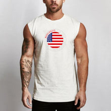 Load image into Gallery viewer, Sleeveless Skinny Cotton Running Men&#39;s Tops
