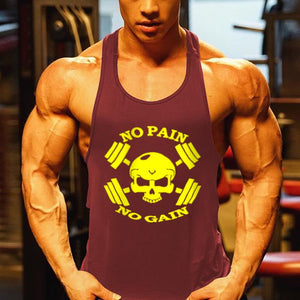 Men's Fashion Personality Printed Sports Vest