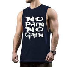 Load image into Gallery viewer, Comfortable Trend Fitness English Printed Vest
