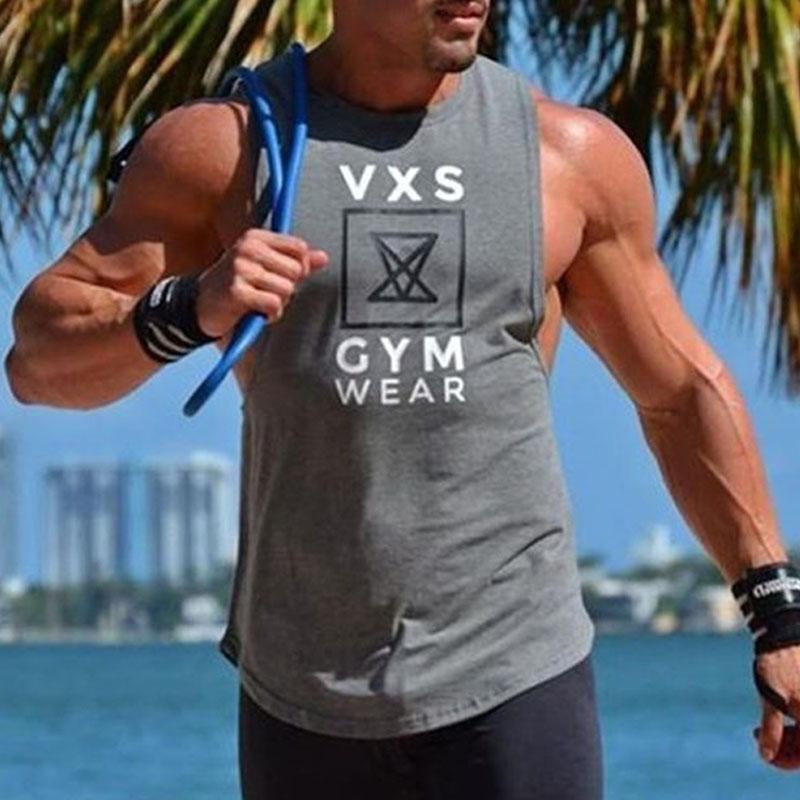 Sleeveless T-shirt Slim Fit Short Sleeve Quick-drying Top