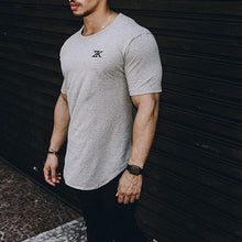 Load image into Gallery viewer, Men&#39;s Casual Slim Round Neck Short Sleeve Sports T-Shirt
