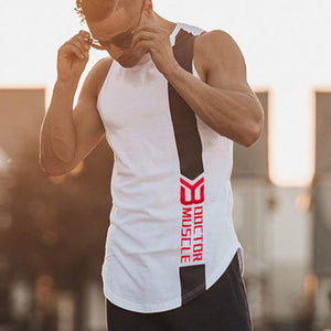 Trendy Quick-Drying Sleeveless Sports Men's T-Shirt